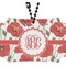 Poppies Rear View Mirror Ornament (Personalized)