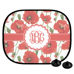 Poppies Car Side Window Sun Shade (Personalized)