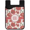 Poppies Cell Phone Credit Card Holder