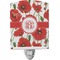 Poppies Ceramic Night Light (Personalized)