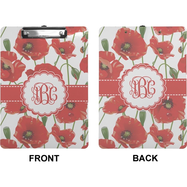 Poppies Clipboard (Letter) (Front + Back)