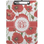 Poppies Clipboard (Personalized)