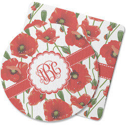Poppies Rubber Backed Coaster (Personalized)