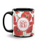 Poppies Coffee Mug - 11 oz - Black