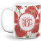Poppies Coffee Mug - 11 oz - Full- White