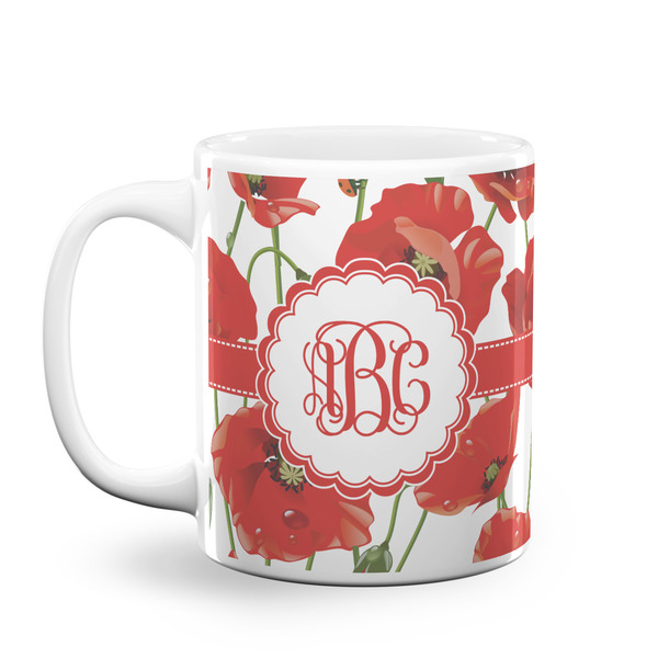 Custom Poppies Coffee Mug (Personalized)