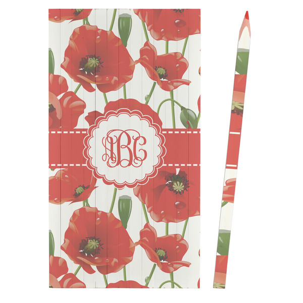 Poppies Colored Pencils - Front View