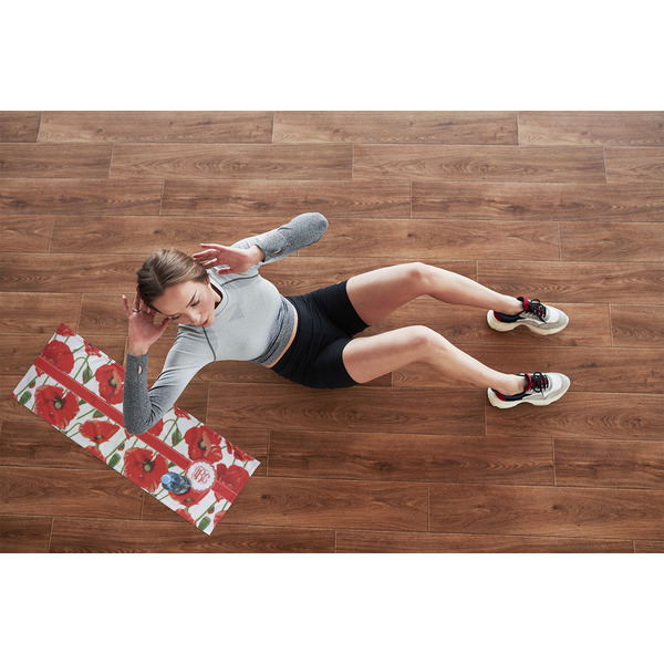 Poppies Cooling Towel- Lifestyle