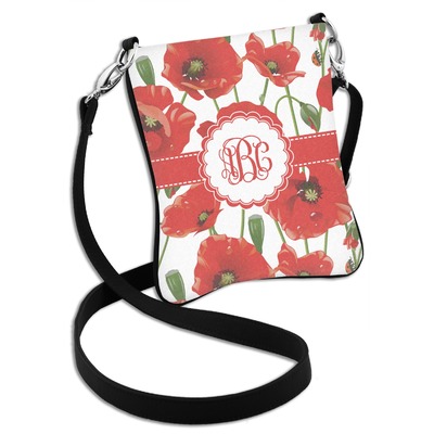 Poppies Cross Body Bag - 2 Sizes (Personalized)