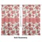 Poppies Curtain 112x80 - Lined