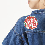 Poppies Twill Iron On Patch - Custom Shape (Personalized)