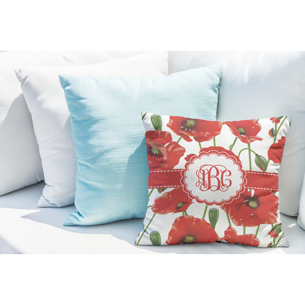 Poppies Decorative Pillow Case - LIFESTYLE 2