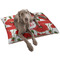 Poppies Dog Bed - Large LIFESTYLE