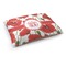 Poppies Dog Bed - Medium w/ Monogram