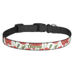 Poppies Dog Collar (Personalized)