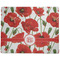 Poppies Dog Food Mat - Large without Bowls