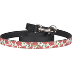Poppies Dog Leash (Personalized)