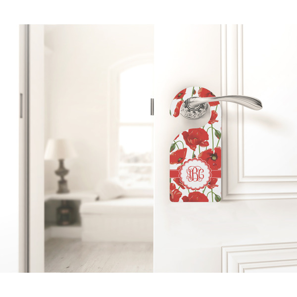 Poppies Door Hanger - LIFESTYLE