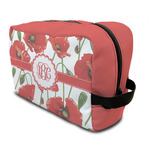 Poppies Toiletry Bag / Dopp Kit (Personalized)