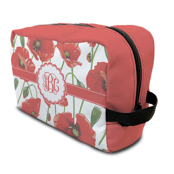 Custom Poppies Toiletry Bag / Dopp Kit (Personalized)
