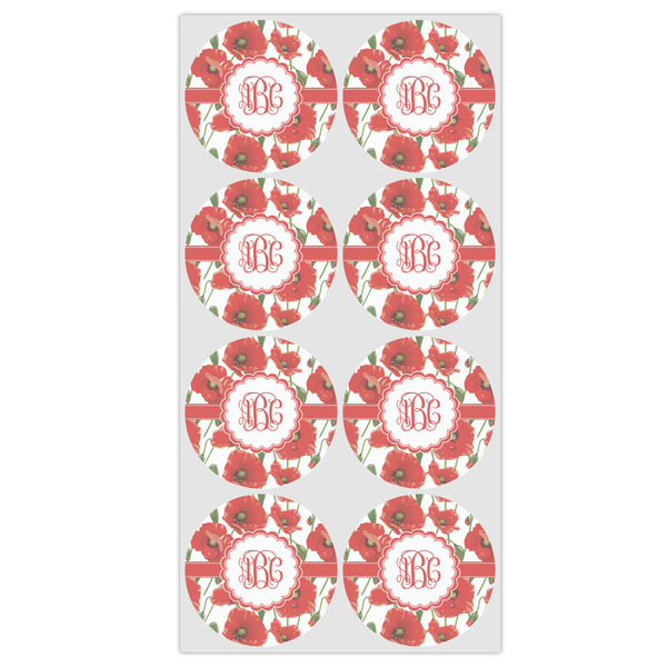 Poppies Drink Topper - Medium - Set of 12