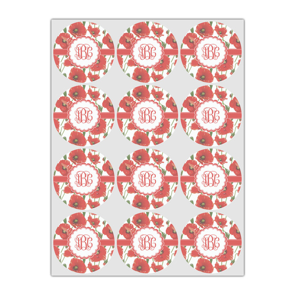 Poppies Drink Topper - Small - Set of 12