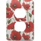 Poppies Electric Outlet Plate