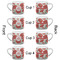 Poppies Espresso Cup - 6oz (Double Shot Set of 4) APPROVAL