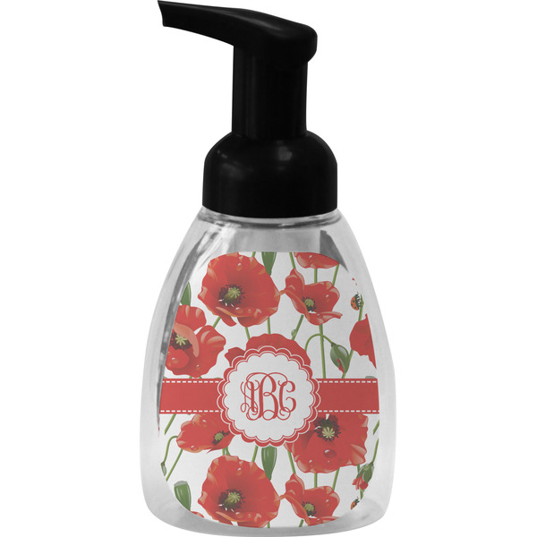 Poppies Foam Soap Bottle