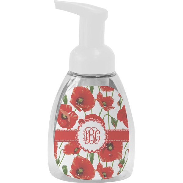 Custom Poppies Foam Soap Bottle (Personalized)