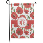 Poppies Garden Flag (Personalized)
