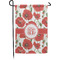 Poppies Small Garden Flag - Single Sided w/ Monograms