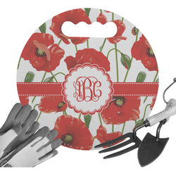 Poppies Gardening Knee Cushion (Personalized)