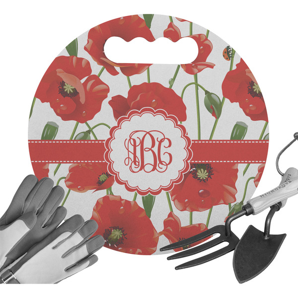 Custom Poppies Gardening Knee Cushion (Personalized)