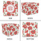 Poppies Gift Boxes with Lid - Canvas Wrapped - Medium - Approval