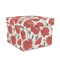 Poppies Gift Boxes with Lid - Canvas Wrapped - Medium - Front/Main