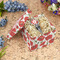 Poppies Gift Boxes with Lid - Canvas Wrapped - Medium - In Context