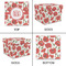 Poppies Gift Boxes with Lid - Canvas Wrapped - X-Large - Approval