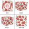 Poppies Gift Boxes with Lid - Canvas Wrapped - XX-Large - Approval