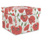 Poppies Gift Boxes with Lid - Canvas Wrapped - XX-Large - Front/Main