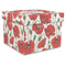Poppies Gift Box with Lid - Canvas Wrapped - XX-Large (Personalized)