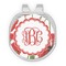 Poppies Golf Ball Marker - Hat Clip - Silver