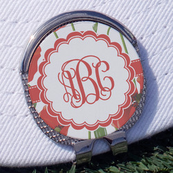 Poppies Golf Ball Marker - Hat Clip