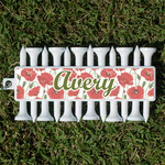 Poppies Golf Tees & Ball Markers Set (Personalized)