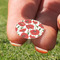 Poppies Golf Tees & Ball Markers Set - Marker