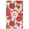 Poppies Golf Towel - Poly-Cotton Blend - Large w/ Monograms