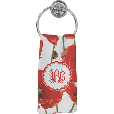 Poppies Hand Towel - Full Print (Personalized)