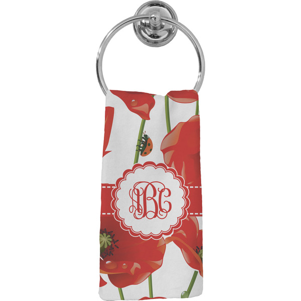 Custom Poppies Hand Towel - Full Print (Personalized)