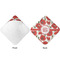 Poppies Hooded Baby Towel- Approval