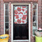 Poppies House Flags - Double Sided - (Over the door) LIFESTYLE